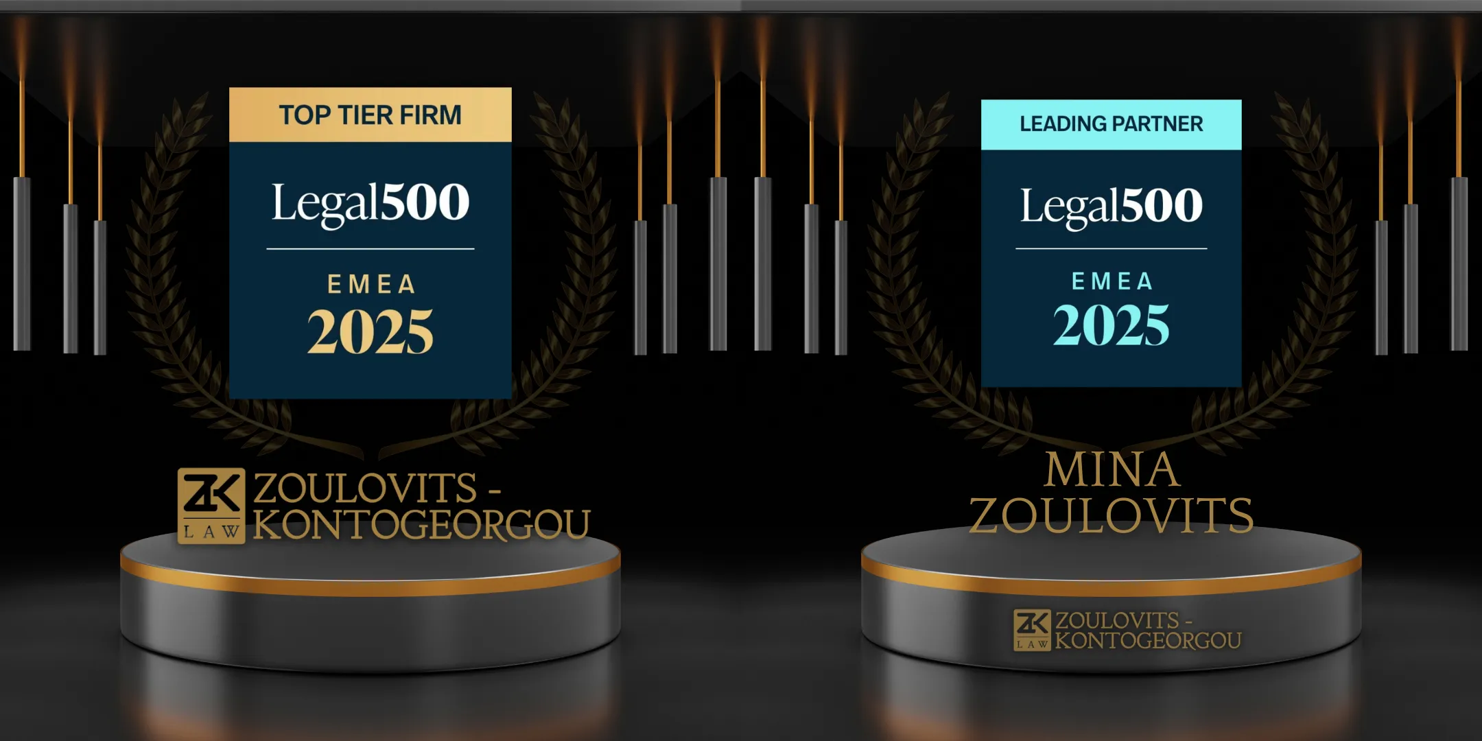 ZK Law Ranked as a Top Tier Firm  & Mina Zoulovits Named Leading Partner for TMT in Legal 500 EMEA 2025