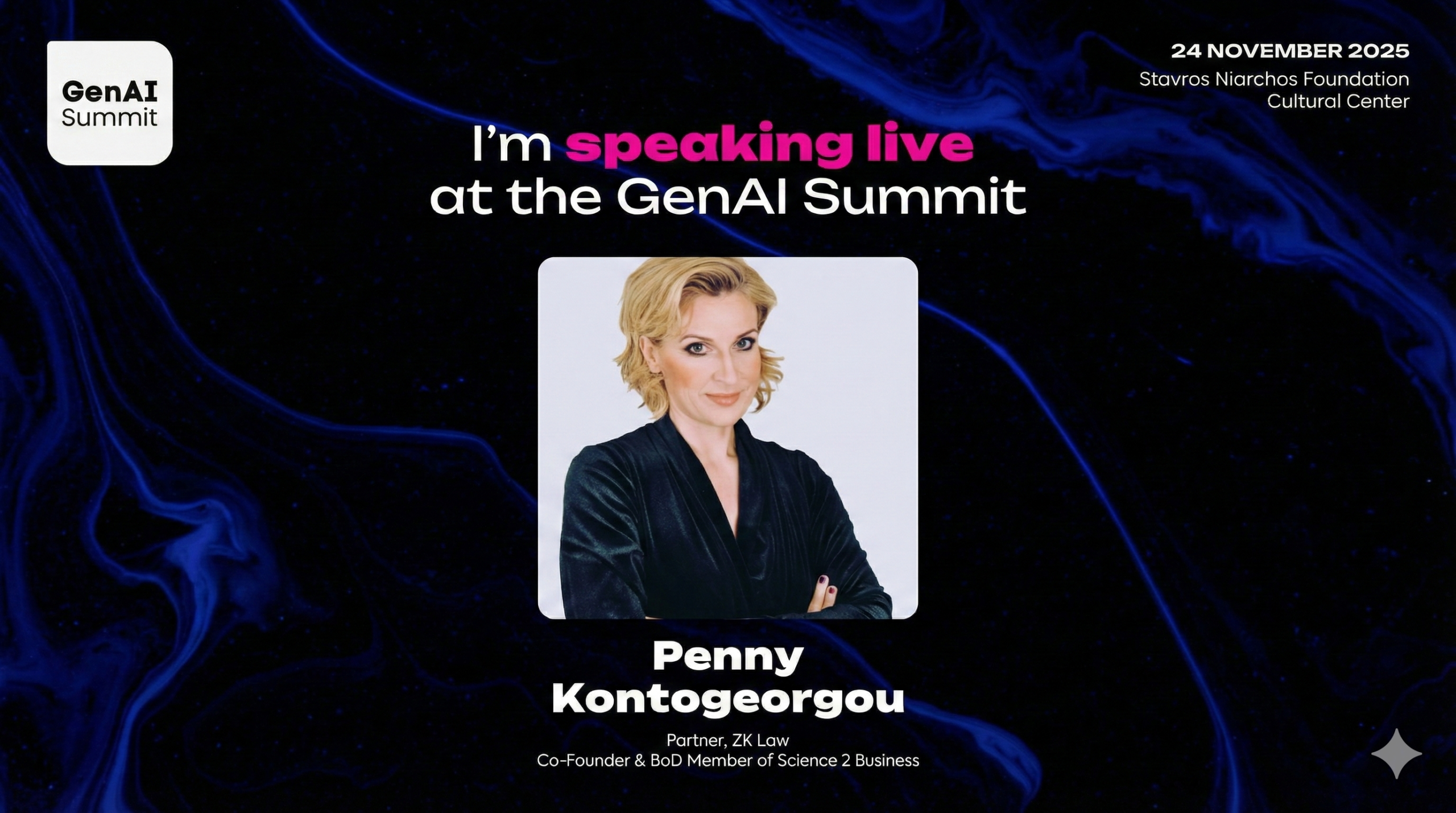 Reimagining Legal Practice in the Age of Generative AI: Penny Kontogeorgou at GenAI Summit